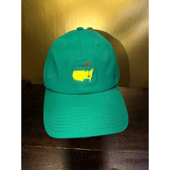 Masters Golf Tournament Green Hat American Needle Adjustable Baseball Cap Mens
